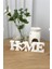 Home Yazılı Dekoratif Biblo ve Masaüstü Dekor - Beyaz 22 cm x 6 cm (Büyük Boy) 1