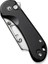 Elementum Utility Thumb Stud & Button Lock Knife Aluminum Black Handle Çakı 5