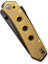 Vision Fg Thumb Stud & Superlock Knife Amber & Black Ultem Handle Çakı 5