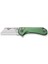 Elementum Utility Thumb Stud & Button Lock Knife Aluminum Green Handle Çakı 1