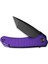 Brazen Flipper & Thumb Stud Knife Purple & Black G10 Handle Çakı 4