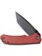 Brazen Flipper & Thumb Stud Knife Burgund G10 Handle Çakı 4