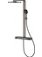 Rainshower Aqua Pure Duvara Monte Termostatik Bataryalı Duş Sistemi Br.hard Graphite – 100964AL00 4