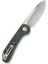Elementum Slip Joint Knife Green Micarta Handle Çakı 3