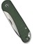 Elementum Slip Joint Knife Green Micarta Handle Çakı 5