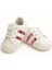 Şık Çizgili Kız Bebek Patiği 18-19 Numara 2