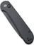 Button Lock Elementum Pocket Knife Black G10 Handle Çakı 5