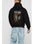 Salvador Dali Arka Baskılı Hoodie Oversize Kapüşonlu Sweatshirt Erkek Kadın 3