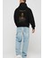 Salvador Mundi Arka Baskılı Hoodie Oversize Kapüşonlu Sweatshirt Erkek Kadın 4