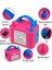 Çift Çıkışlı Elektrikli Balon Şişirme Makinesi – Pembe & Mavi (Model 73005) 2