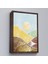 Kahverengi Çerçeveli Dağların Arasındaki Güneş Manzarası Tablo 1