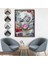 Siyah Çerçeveli Marilyn Monroe Graffiti Pop Art Duvar Tablosu 7