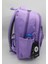 1710 Suya Dayanıklı Okul Sırt Çantası Unisex Günlük Okul Çantası Lila 5