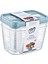 Dikdörtgen Quick Box 3 Lü Saklama Kabı 1