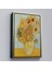 Beyaz Çerçeveli Vincent Van Gogh Ayçiçekleri Isimli Eseri Kanvas Tablo 3