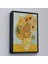 Beyaz Çerçeveli Vincent Van Gogh Ayçiçekleri Isimli Eseri Kanvas Tablo 4