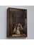 Altın Çerçeveli Las Meninas-Diego Velázquez Klasik Sanat Kanvas Tablo 4