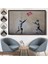 Altın Çerçeveli Banksy Stencil'in Top Oyunları Yok Isimli Eseri Kanvas Tablo 7