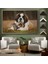 Çerçeveli St. Bernard Köpek ve Yavru Kediler Dekoratif Kanvas TABLO-1124 6