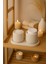 4 Parça El Yapımı Banyo & Makyaj Seti – Dekoratif Tepsili Organizer – Modern Minimalist Seramik Kutular 6