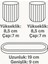 4 Parça El Yapımı Banyo & Makyaj Seti – Dekoratif Tepsili Organizer – Modern Minimalist Seramik Kutular 7