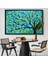 Çerçeveli Sürreal Ağaçtaki Renkler Senfonisi TABLOSU-6628 8