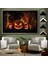 Çerçeveli Korkunç Oymalı Kabaklar Cadılar Bayramı Dekoru Dekoratif Duvar TABLOSU-5197 6