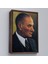 Çerçeveli Atatürk Portre Tablosu Mustafa Kemal Atatürk Dikdörtgen Dekoratif Kanvas Tablo-85 2