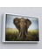 Çerçeveli Fil Dekoratif Kanvas TABLO-1121 4
