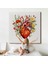 Çiçeklerle Çevrili Kalp Tablosu - Doktor HEDIYESI-8326 5