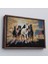 Çerçeveli Koşan Atlar Dekoratif Duvar TABLOSU-3670 2