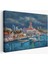 Soçhi Limanı Rusya Yağlıboya Görünüm Dekoratif Kanvas Duvar TABLOSU-3604 1