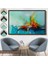 Çerçeveli Çağdaş Sanat Soyut Yağlıboya Görünüm Dekoratif TABLO-3614 7