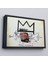 Çerçeveli Jean Michel Basquiat'in Kral Alphonso Isimli Eseri Kanvas TABLO-5015 1