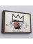 Çerçeveli Jean Michel Basquiat'in Kral Alphonso Isimli Eseri Kanvas TABLO-5015 2