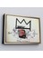 Çerçeveli Jean Michel Basquiat'in Kral Alphonso Isimli Eseri Kanvas TABLO-5015 3