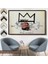 Çerçeveli Jean Michel Basquiat'in Kral Alphonso Isimli Eseri Kanvas TABLO-5015 7