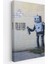 Banksy Graffiti Yapan Robot Kanvas TABLO-4966 1