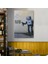 Banksy Graffiti Yapan Robot Kanvas TABLO-4966 7