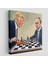 Donald Trump - Vladimir Putin Santranç Oynarken TABLOSU-8316 1
