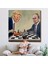 Donald Trump - Vladimir Putin Santranç Oynarken TABLOSU-8316 8