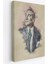 Mustafa Kemal Atatürk'ün Kalem Eskizi Portre Çizimi Dekoratif Kanvas Tablo-Dc-80 1