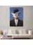 Melon Şapkalı Adam René Magritte Duvar TABLOSU-6099 2