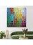 Renkli Cam Temalı Kanvas TABLO-5888 2