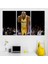 Kobe Bryant Los Angeles Lakers Kanvas Tablo / Black MAMBA-5149 3