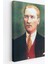 Atatürk Portre Tablosu Mustafa Kemal Atatürk Dikdörtgen Dekoratif Kanvas Tablo-Cs-69 1