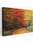 Orman Yolu Yağlıboya Görünüm Dekoratif Kanvas Duvar TABLOSU-3764 1