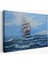 Dalgalı Okyanustaki Büyük Yelkenli Duvar TABLOSU-1215 1
