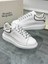 Oversize Beyaz Erkek Deri Sneaker 6