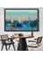 Çerçeveli Soyut Modern Sanat Yağlıboya Görünüm Dekoratif Kanvas Duvar TABLOSU-3589 8